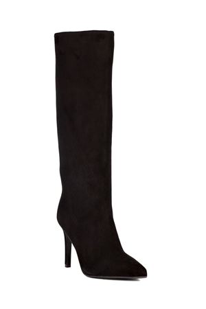 Black suede high boot FRANCO RUSSO | 3560NERO